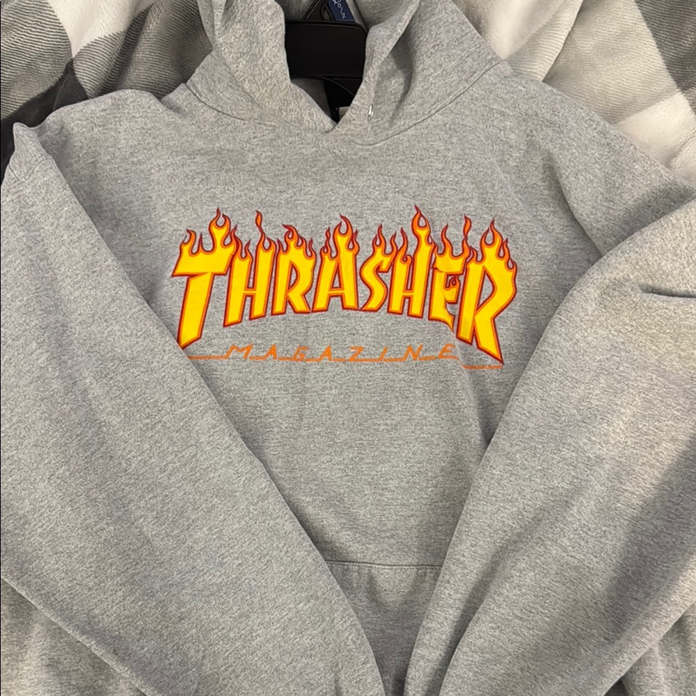 Thrasher Gray Hoodie